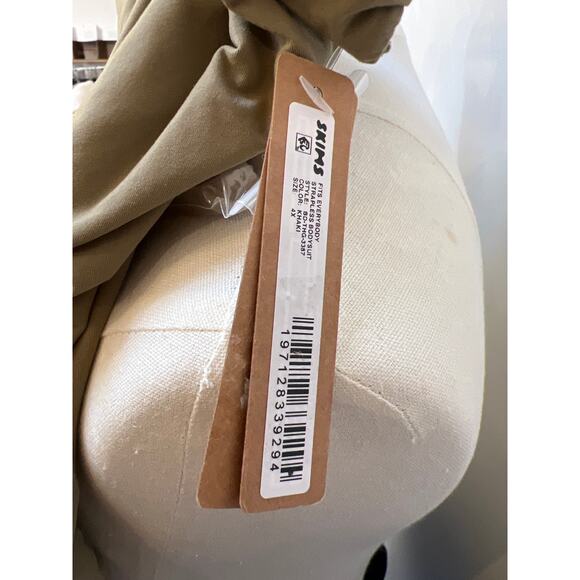 NWT Skims Fits Everybody Strapless Bodysuit Women's Size 4X Green - Picture 4 of 5